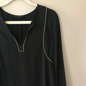J. Crew Black Blouse